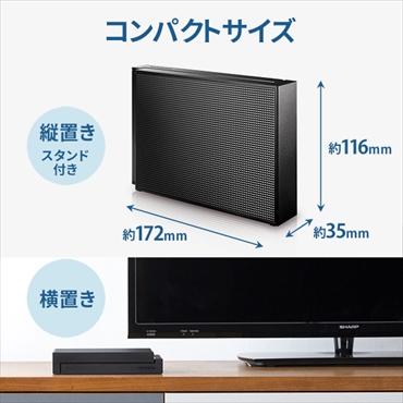 I-O�@DATA�@�A�C�E�I�[�E�f�[�^  HDCZ-UT6KC �O�t��HDD �u���b�N [�����u���^ /6TB]