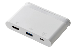 ��USB Type-C�R�l�N�^�Ńp�\�R�����[�d���Ȃ���AUSB3.0�@���HDMI�f�B�X�v���C��ڑ��\