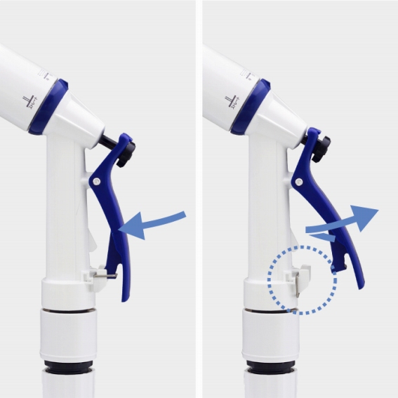 �U���m�Y���̓����N���b�N�Œʐ��Ǝ~���̐؂�ւ����ł���