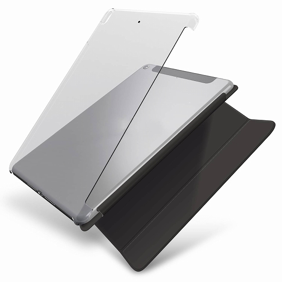 �^�u���b�gPC�P�[�X �G���R���@ELECOM  iPad mini 2019 �V�F���J�o�[ �N���A TB-A19SPV2CR �N���A