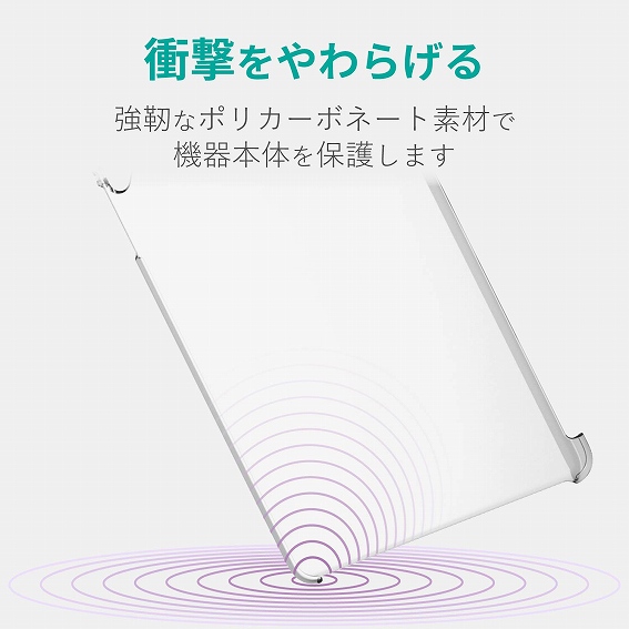 �^�u���b�gPC�P�[�X �G���R���@ELECOM  iPad mini 2019 �V�F���J�o�[ �N���A TB-A19SPV2CR �N���A