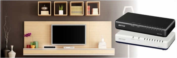 �X�������R���p�N�g�{�f�B��Giga�Ή��X�C�b�`���O�n�u