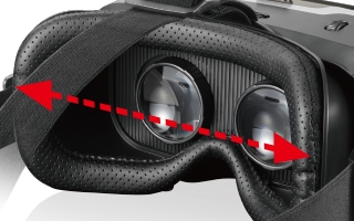 VR�S�[�O�� �X�^���_�[�h �ڕ��E�s���g���߉\ DMMVR�A�v��(iOS)�Ή�Bluetooth�����R���t VRG-M01RBK