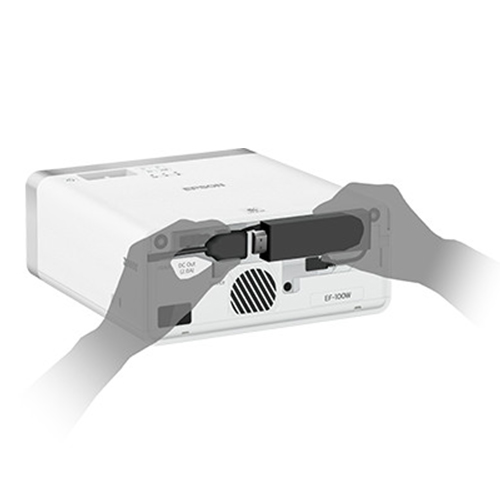 �v���W�F�N�^�[�{�� �z�[���V�A�^�[�v���W�F�N�^�[ �G�v�\���@EPSON  �z�[���v���W�F�N�^�[�iAndroidTV�[���������f���j EF-100BATV �u���b�N