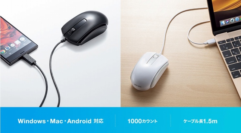 USB Type-C�R�l�N�^���ځ@�L���}�E�X