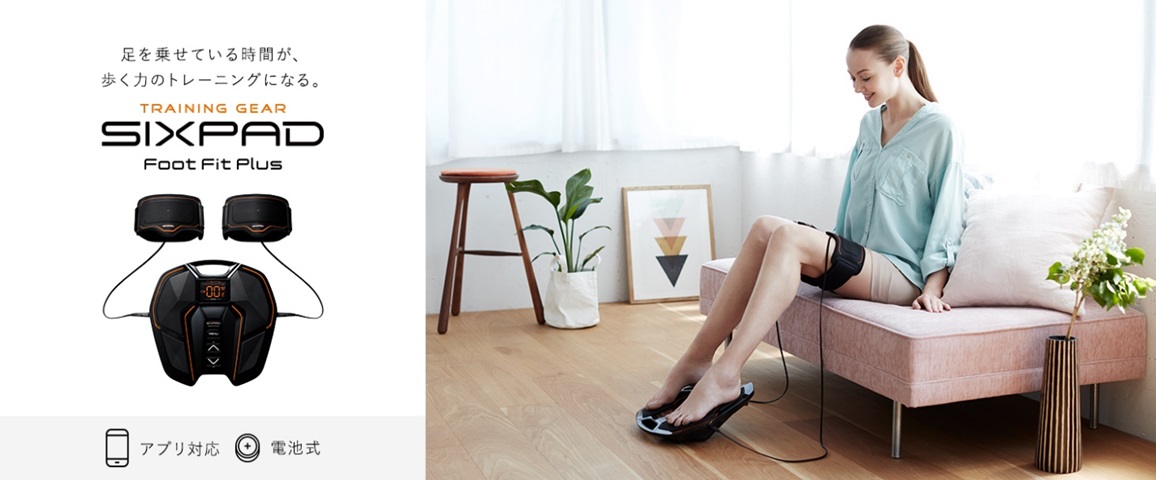 �ؗ̓g���[�j���O EMS�}�V�� �G���e�B�[�W�[ MTG  EMS �g���[�j���O�M�A SIXPAD Foot Fit Plus�i�V�b�N�X�p�b�h �t�b�g�t�B�b�g�v���X�j SE-AG00