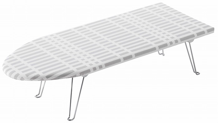�k������炵�̒�ԏM�^�A�C������i�`�F�b�N�O���[�j(Nordic Style Boat Shaped Ironing Board) 01223 �`�F�b�N�O���[