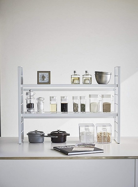 �v���[�g�@�V���N��L�b�`�����[���b�N�i�z���C�g�j(Kitchen Storage Rack) 03490 �z���C�g