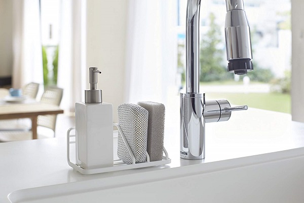 �v���[�g�@�X�|���W���{�g�����b�N�i�z���C�g�j(Sponge & Bottle Rack) 03500 �z���C�g