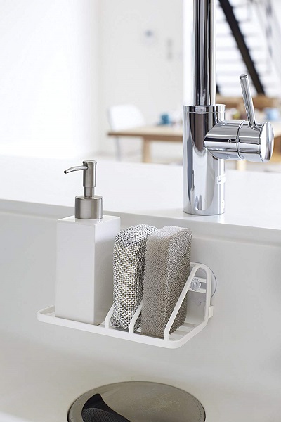 �v���[�g�@�X�|���W���{�g�����b�N�i�z���C�g�j(Sponge & Bottle Rack) 03500 �z���C�g