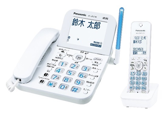 �d�q�����E�d�b�@�EFAX�E�����@�� �d�b�@�EFAX �d�b�@ �p�i�\�j�b�N�@Panasonic  VE-GZ62DW-W �d�b�@ �z���C�g [�q�@2�� /�R�[�h���X]