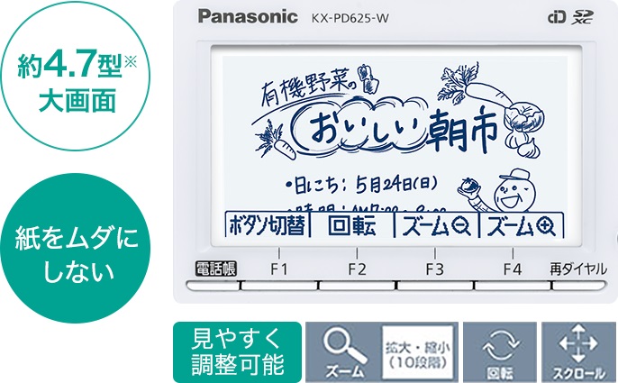 �d�q�����E�d�b�@�EFAX�E�����@�� �d�b�@�EFAX FAX�@ �p�i�\�j�b�N�@Panasonic  KX-PZ620DW-W FAX�@ �z���C�g [�q�@2�� /���ʎ�]