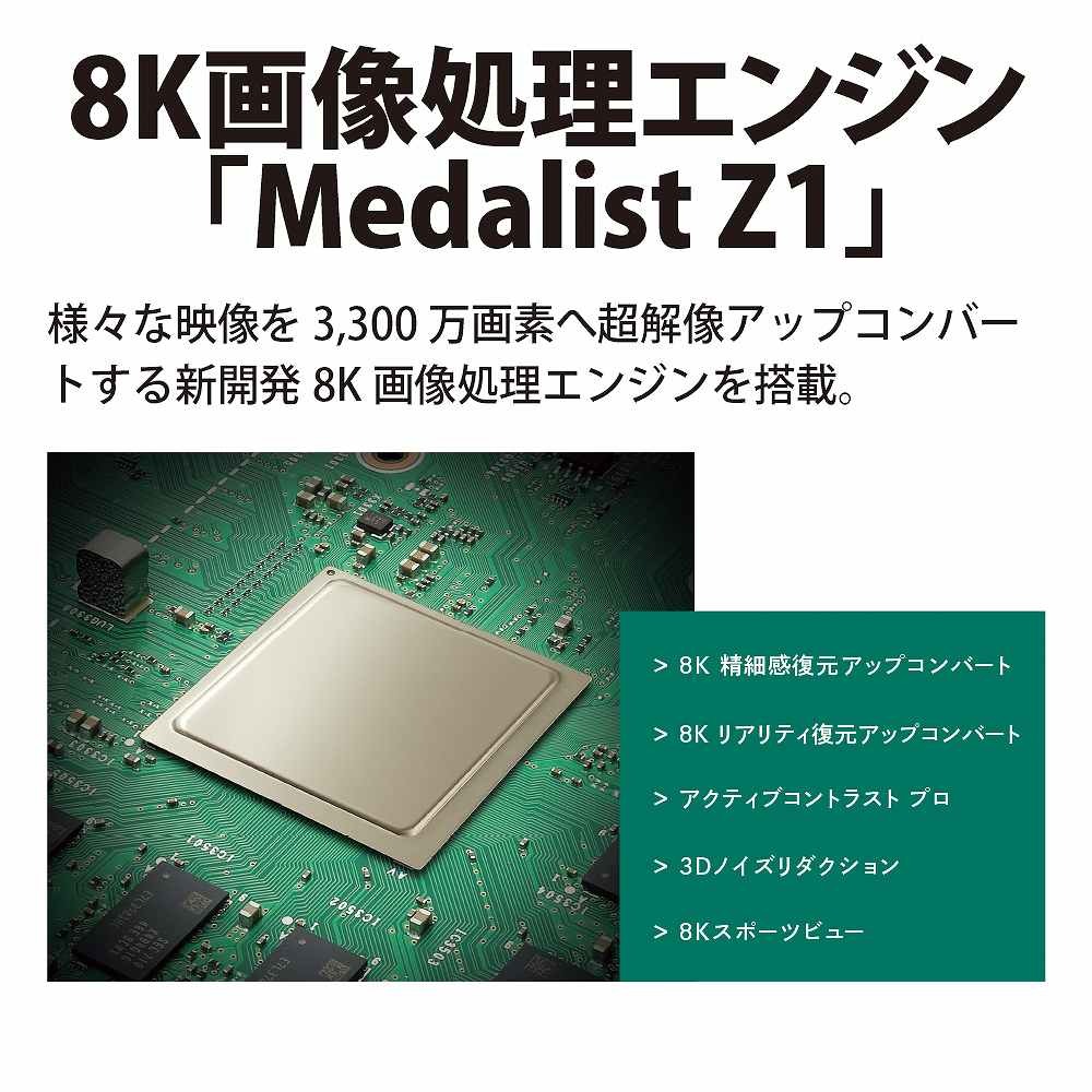 8K�摜�����G���W���uMedalist Z1�v