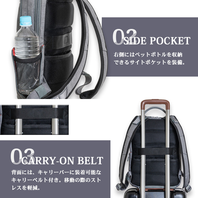 �X�[�c�P�[�X �o�b�O �J�W���A���o�b�O �����b�N �o���X�e�B�b�N�X�s���b�g�@Ballistic�@spirit  PC�����b�N�@A4�T�C�Y BS-4907BK �u���b�N