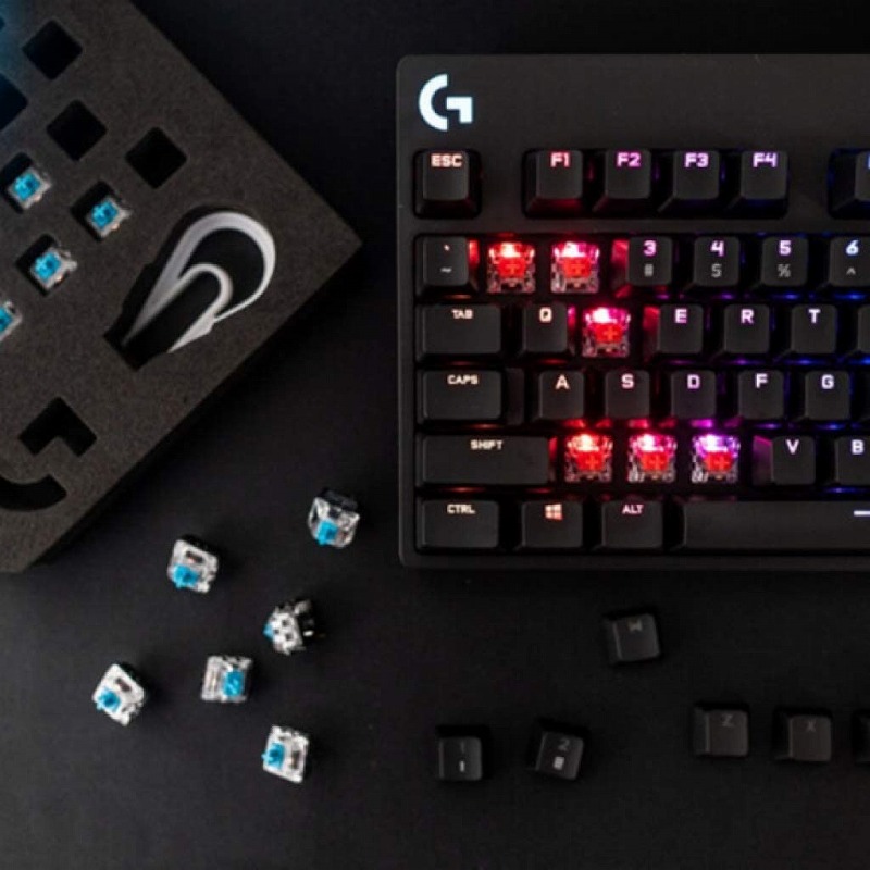 �Q�[�~���O�L�[�{�[�h Logicool G PRO X�p �X�C�b�`�L�b�g GX Tactile GX-TC �u���E��