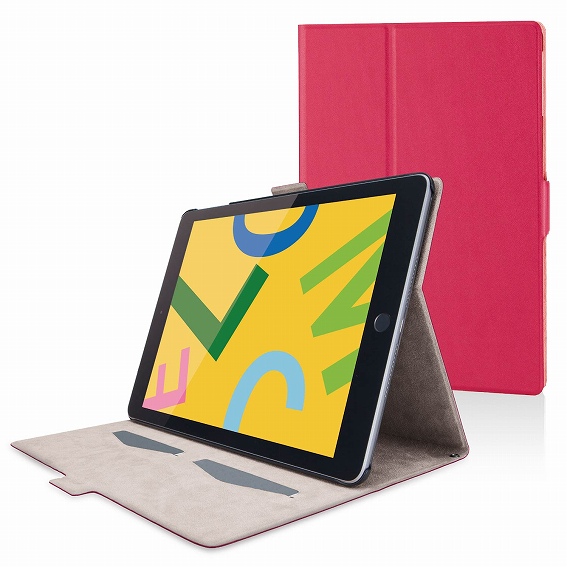 �^�u���b�gPC�P�[�X �G���R���@ELECOM  iPad 10.2(��7/��8����Ή�)�\�t�g���U�[�@�t���[�A���O���@�X���[�v TB-A19RWVFUNV �l�C�r�[