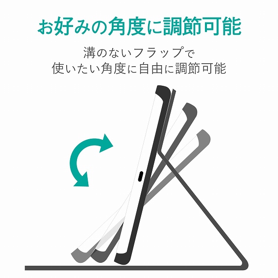 �^�u���b�gPC�P�[�X �G���R���@ELECOM  iPad 10.2(��7/��8����Ή�)�\�t�g���U�[�@�t���[�A���O���@�X���[�v TB-A19RWVFUNV �l�C�r�[