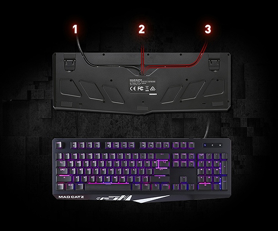 MAD�@CATZ�@�}�b�h�L���b�c  KS13MRUSBL000-0J �Q�[�~���O�L�[�{�[�h S.T.R.I.K.E. 2(�p��z��) �� [USB /�L��]