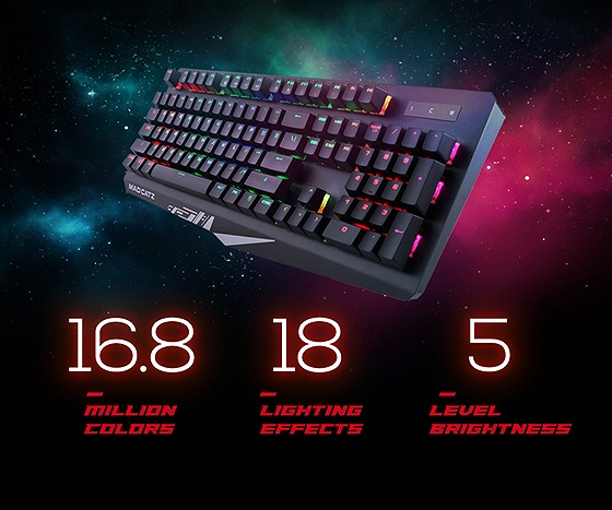 KS13MMUSBL000-0J �Q�[�~���O�L�[�{�[�h S.T.R.I.K.E. 4(�p��z��) �� [USB /�L��]