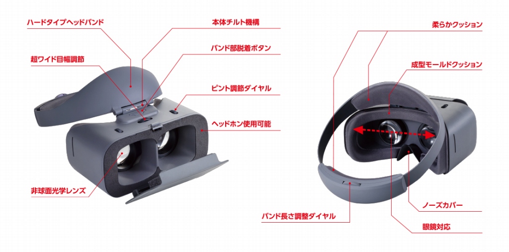 VR�S�[�O�� �n�[�h�o���h DMM�V���A���t �O���[ VRG-DSB01GE