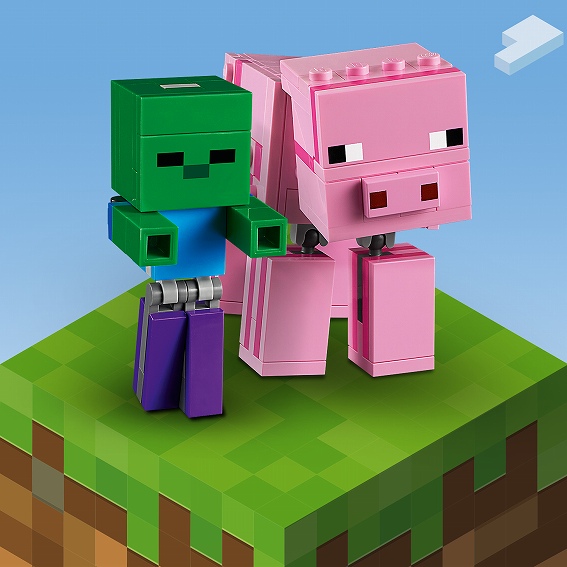 �傫�ȃT�C�Y�̃u�^�ƃx�r�[�]���r���t�����܂��B