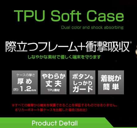 �T�C�h���b�LTPU�P�[�X�̓���