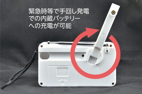 ��񂵔��d�ł̓����o�b�e���[�ւ̏[�d���\