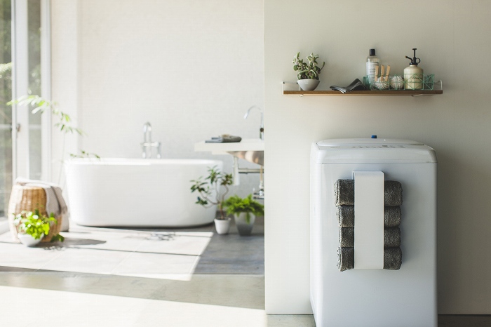 �}�O�l�b�g�o�X�^�I���z���_�[�@�v���[�g(Magnet Bath Towel Holder) �z���C�g 3583