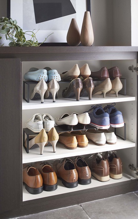 ���ʔ����L�k�V���[�Y���b�N�@�t���[���@�u���b�N(Inside Shoebox Rack Frame BK) �u���b�N 02573