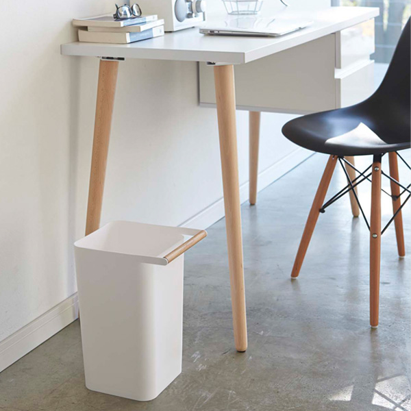 �g���b�V���J���@�R���@�z���C�g(Como Trash Can WH) �z���C�g 03132