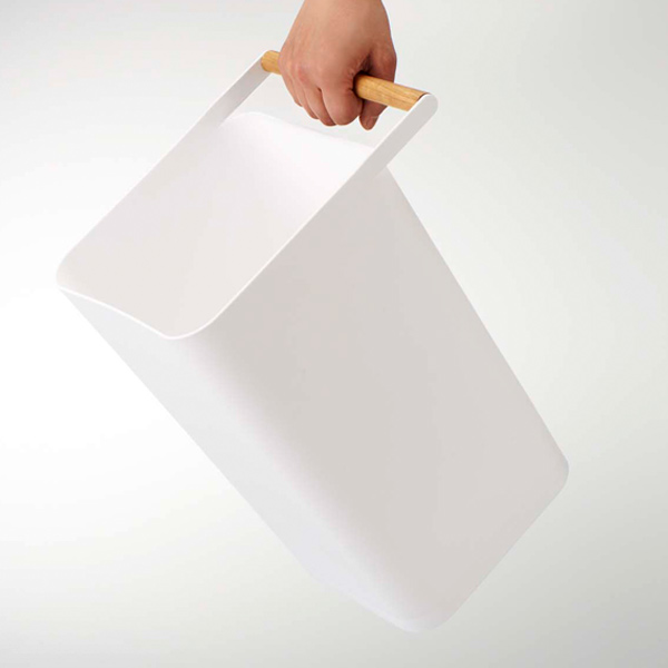 �g���b�V���J���@�R���@�z���C�g(Como Trash Can WH) �z���C�g 03132