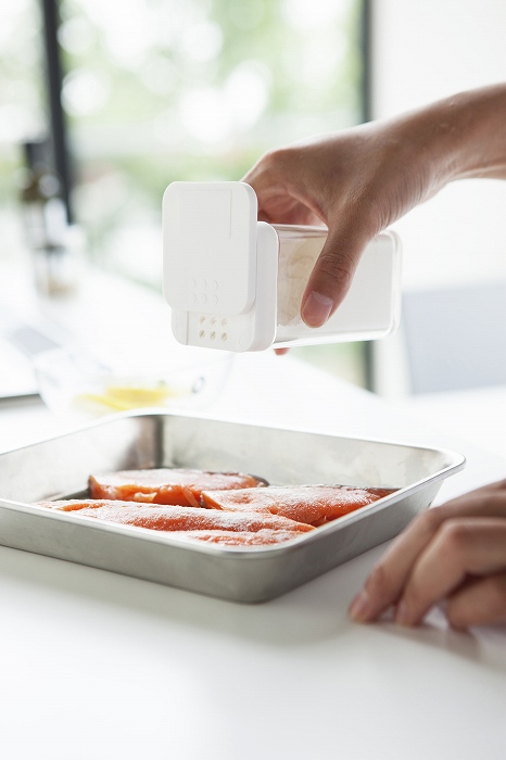 ���������X�p�C�X�{�g���@�A�N�A�@�z���C�g(Flour & Spice Bottle WH) �z���C�g 03231