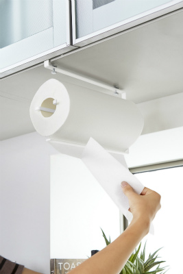 �Ў�ŃJ�b�g�˒I���L�b�`���y�[�p�[�z���_�[L(Kitchen Paper Holder) �z���C�g 03298