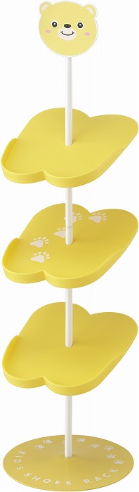 �L�b�Y�V���[�Y���b�N�@�N�}(Kid�fS Shoes Rack Yl) 07963