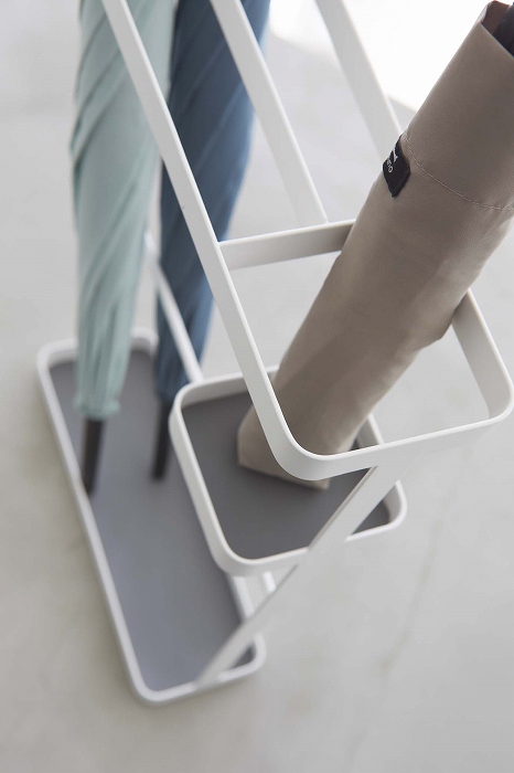 02228 �P���ā@�v���[�g�X�����@�z���C�g(UmBRella Stand Plate Slim WH) �z���C�g