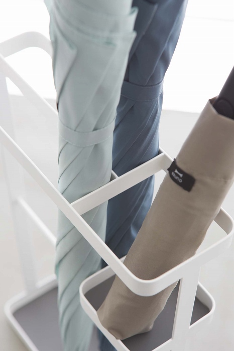 02228 �P���ā@�v���[�g�X�����@�z���C�g(UmBRella Stand Plate Slim WH) �z���C�g