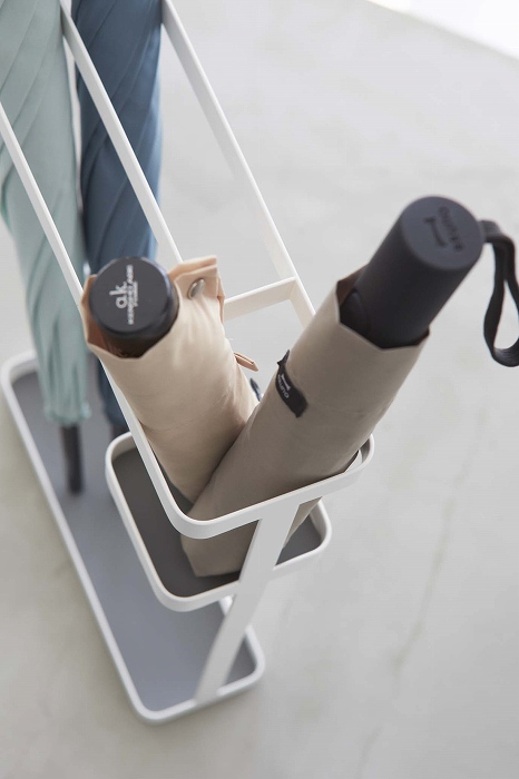 02228 �P���ā@�v���[�g�X�����@�z���C�g(UmBRella Stand Plate Slim WH) �z���C�g