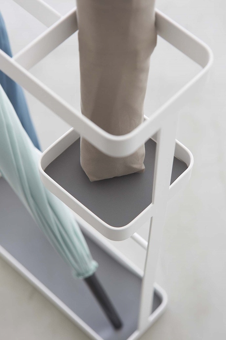 02228 �P���ā@�v���[�g�X�����@�z���C�g(UmBRella Stand Plate Slim WH) �z���C�g