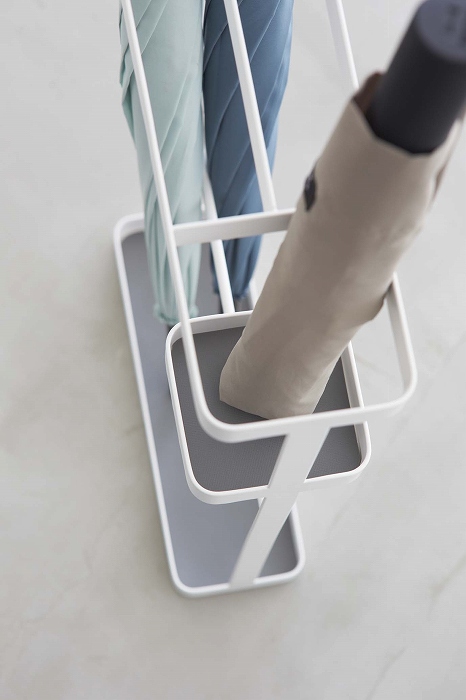 02228 �P���ā@�v���[�g�X�����@�z���C�g(UmBRella Stand Plate Slim WH) �z���C�g