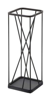 02808 �P���ăi�C���X�N�G�A�@�u���b�N(Nine Square Umbrella Stand BK) �u���b�N
