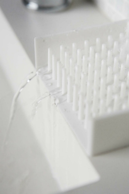 ���؂�\�[�v�g���C�@�~�X�g(Silicone Soap Tray Mist) �z���C�g 02991