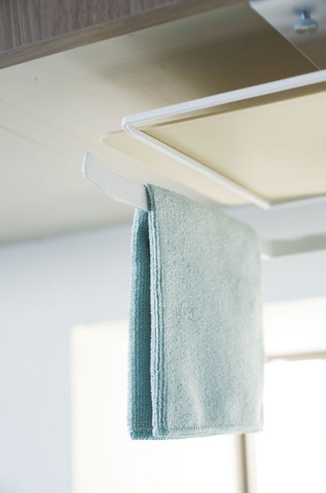 �v���[�g�@�˒I���܂Ȕz���_�[(Under Shelf Cutting Board Rack Plate) �z���C�g 3571