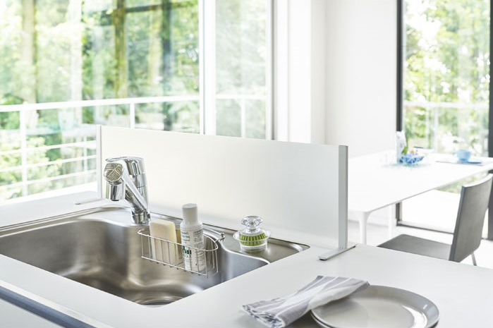 �v���[�g�@�V���N���͂˖h�~�X�^���h(Sink Water Prevention Stand) �z���C�g 3911