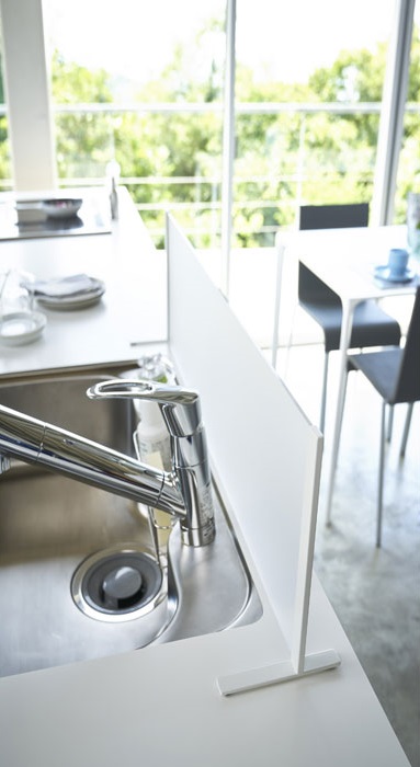 �v���[�g�@�V���N���͂˖h�~�X�^���h(Sink Water Prevention Stand) �z���C�g 3911