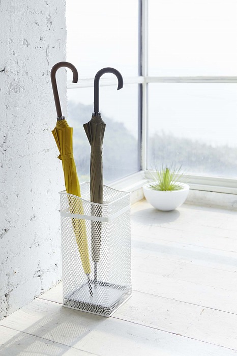 07928 �P���ă��E���h���b�V���@�z���C�g(UmBRella Stand Square Mesh WH) �z���C�g