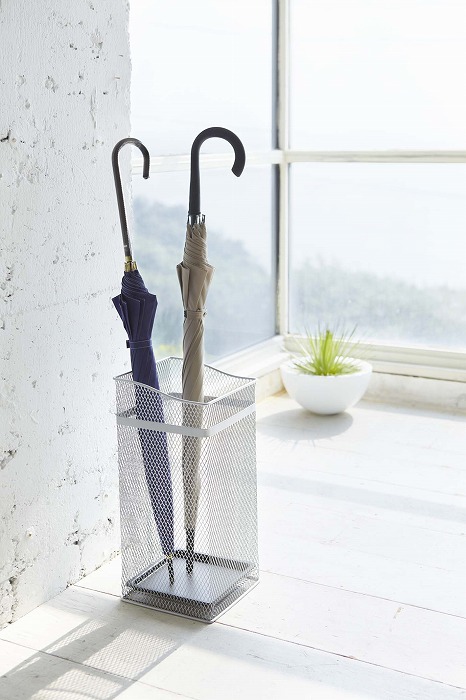 07928 �P���ă��E���h���b�V���@�z���C�g(UmBRella Stand Square Mesh WH) �z���C�g