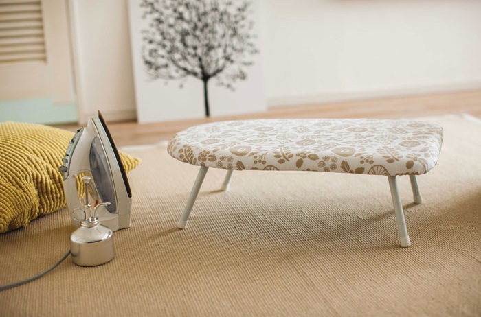 4010 �k������炵�̒�ԁ@�X�`�[���A�C������(Nordic Style Steam Ironing Board) �A�C�{���[