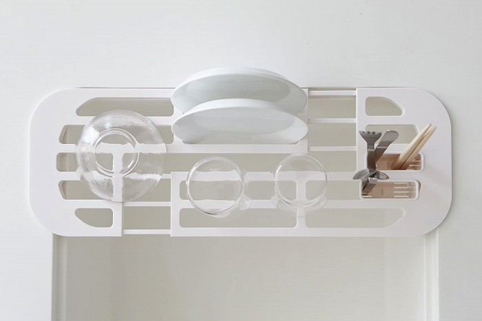 �L�k���؃��b�N�@�A�N�A(Sink Drainer Rack AQUA) �z���C�g 2895