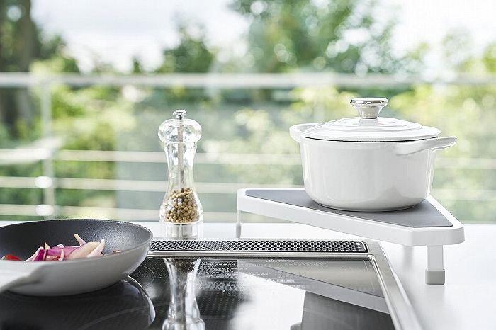 �R�����R�[�i�[���b�N�@�v���[�g(Cooking Stove Corner Rack Plate) �z���C�g 3569