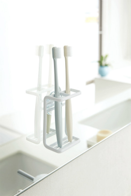 �z�Ճg�D�[�X�u���V�z���_�[�~�X�g�@�z���C�g(Suction Cup ToothBRush Holder Mist) 02972